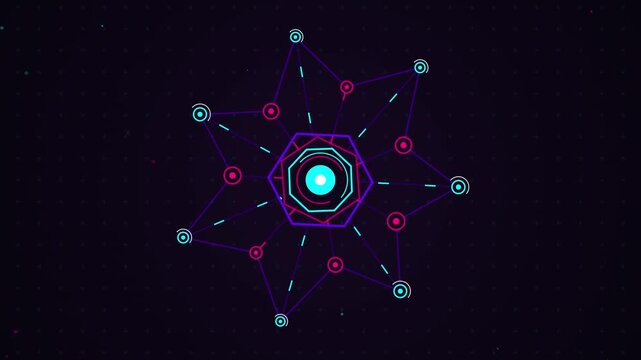 Dark Purple Gradient Background with Subtle Texture and Smooth Color Transition