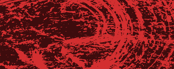 striking red and black cracked texture background, resembling molten lava or fractured earth. The glowing cracks create a dramatic and intense visual effect.eps10 © Farrohah