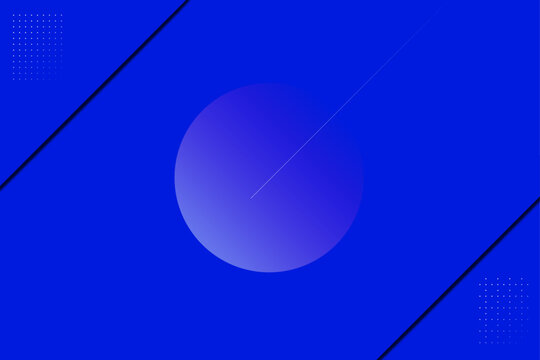 Abstract Blue Background With Purple Gradient Circle
