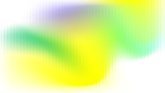 Abstract motion blurred background with soft green and yellow vertical waves