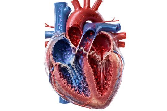 Human Heart Blood Flow