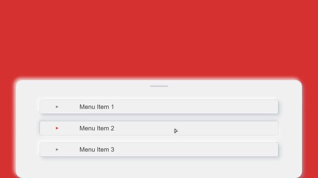 Computer Cursor Clicking Open Dashboard Button and Selecting Menu Item