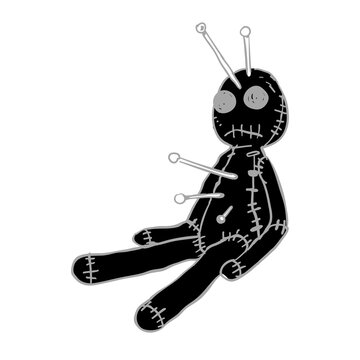 Voodoo Doll Graphic Design