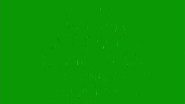 USA Flag Firework Burst Reveal 4th of July Independence Day Celebration Sky VFX Video. American flag reveal firework burst