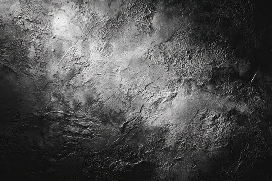 Textured abstract surface with dramatic lighting, deep shadows, and highlights