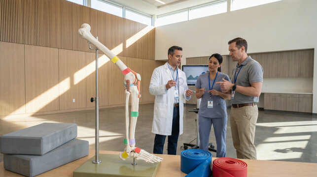 Rehab Experts Review Musculoskeletal Leg Model in a Gait Lab