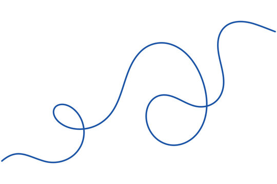 Abstract wave one line art depicting an elegant continuous black line with fluid curved loops in a clean minimalist style