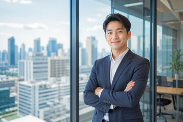 Fototapeta premium portrait of a businessman