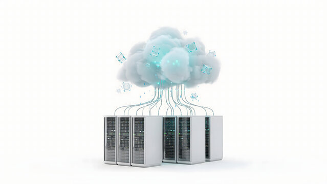 Cloud computing data center visualization