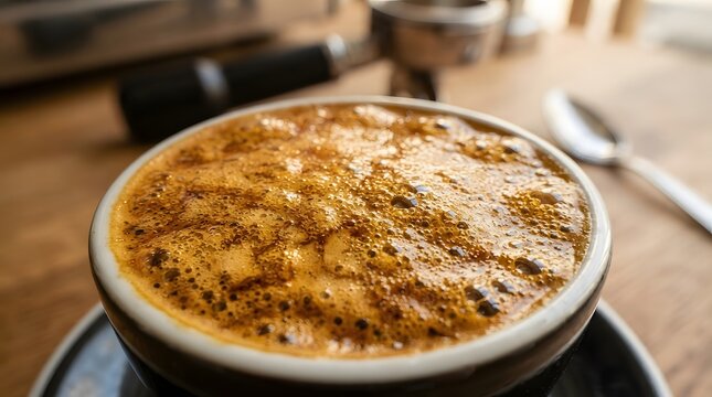 Coffee Crema Texture