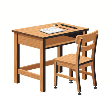 Wooden children's play table and chairs set with colorful building blocks on top