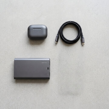 Black USB Flash Drive Isolated on White Background with Digital Data Storage and Computer Technology Concept
