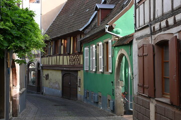 Fototapeta premium Gasse in Barr, Elsass