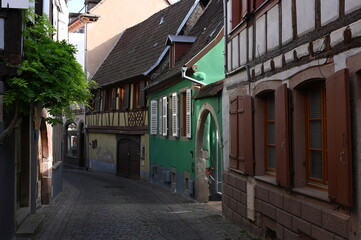 Fototapeta premium Gasse in Barr, Elsass