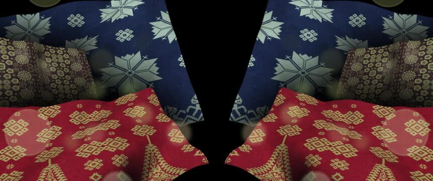 Indonesia Indonesian ethnic silk pattern cloth sarong songket kain batik sumatera jawa kalimantan 2