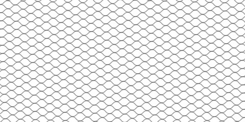 Soccer net pattern texture, football goal grid background. Basketball net or hockey mesh pattern, metal cage wire bg, fishnet grid vector illustration © Arip Sadi