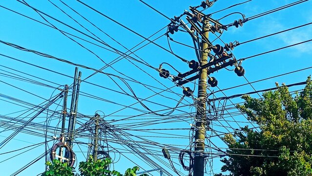 electric power lines