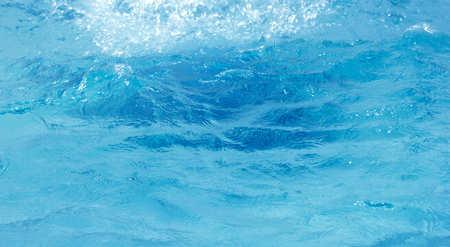 Blue background water sea