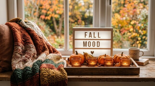 Autumn Fall Mood Display