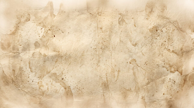 Vintage aged parchment paper texture.