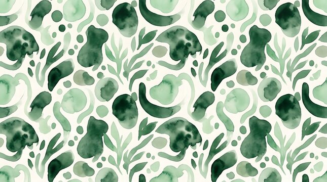 Close-up of microscopic green algae cells.
