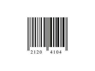 Obraz premium Barcode icon isolated on transparent background for product labeling digital scanning retail inventory management packaging design and commercial business use