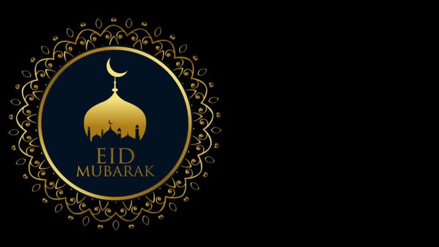 Islamic mosque silhouette with crescent moon at night. Religious architecture scene with spiritual ambiance.