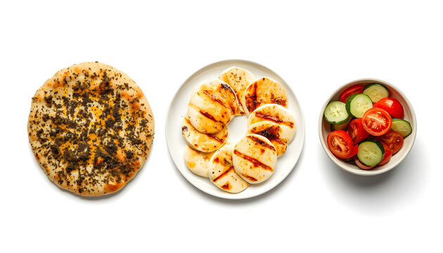 Healthy meal prep bowls with grains, pineapple, and tomatoes. Balanced diet food arrangement for fitness and nutrition planning.