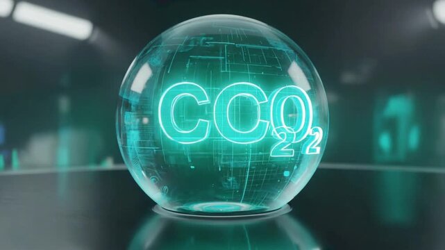 CO2 bubble.
