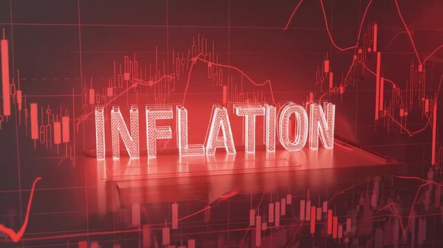 Red inflation hologram.