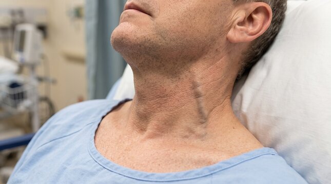 Dilated Neck Veins &ndash; Jugular Venous Distension Clinical Examination