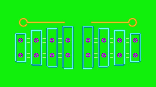 Close-up of electronic circuit components on a green PCB. Technical electronic assembly for digital devices.