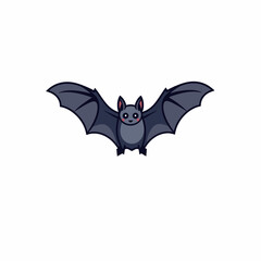 Fototapeta premium Flying Bat Vector Illustration