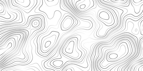 Obraz premium Abstract topographic map lines design for creative projects and geographic analysis