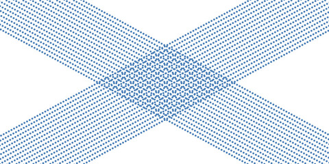 dotted wave line pattern light blue halftone undulate net © Aldi mustofa