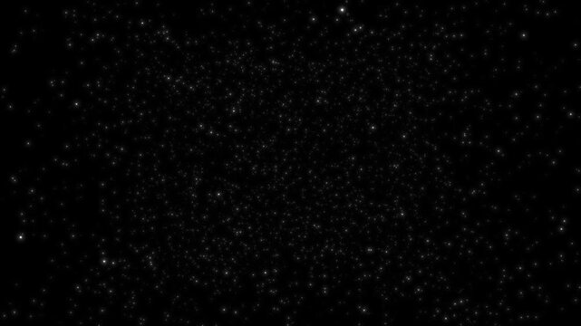 milky way galaxy deep space travel 4k, flying starry night sky with nebula and glowing clouds, outer space stars zoom animation. seamless looped cosmic background, alpha channel.