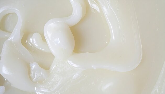 Abstract background of dripping white paraffin wax texture