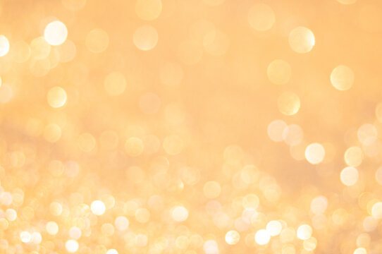 Bright and blurry lights create a warm background for any occasion