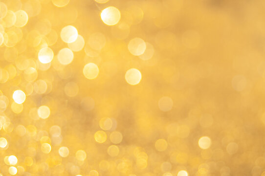 Bright and blurry lights create a warm background for any occasion