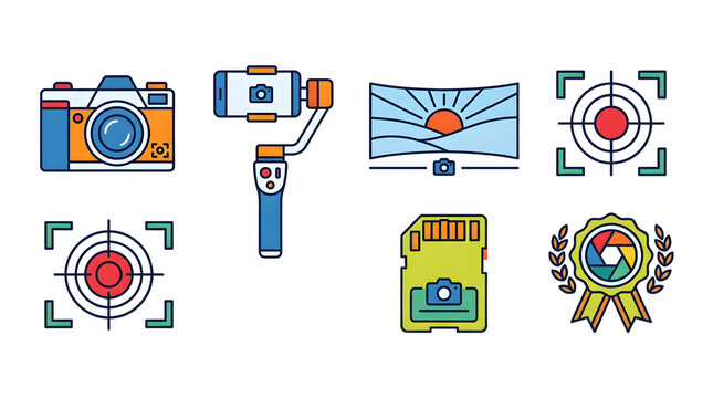 Digital photography tools and accessories for content creators