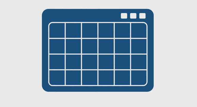 Modern grid-based interface design with a user-friendly and aesthetically pleasing layout