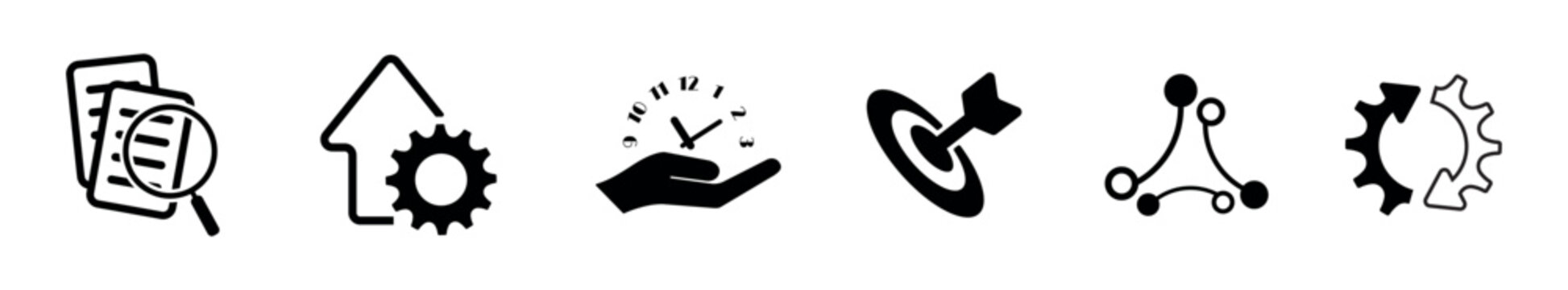 Time Management sign on white background