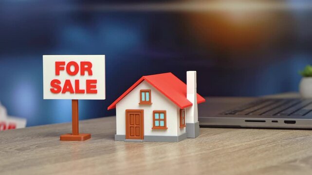 A woman has changed her mind about renting out her house and wants to sell it. Renting or selling the property. Current real estate market situation forces people to hold off on selling their property