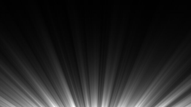 Radial light beams on black background a monochromatic gradient effect rays streaks burst