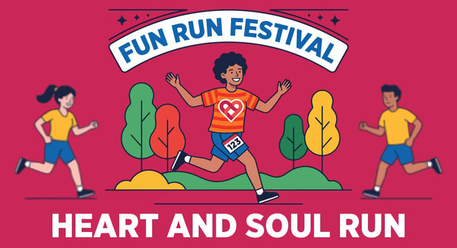 Joyful Fun Run Festival for Heart and Soul Celebration