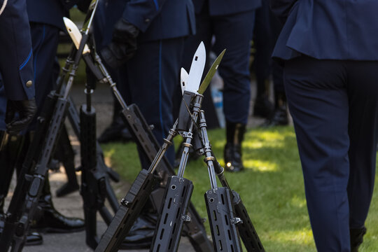Military training.