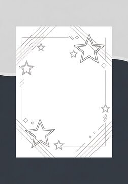 Linear Starry Cadence in Greyscale