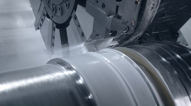 Advanced German CNC Milling Center Metal Cutting 4K