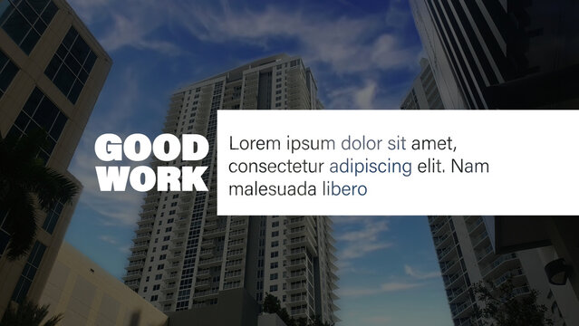 Corporate Text Animations