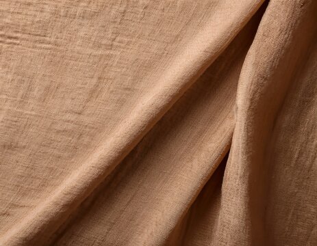 brown beige natural cotton linen textile texture background banner panorama